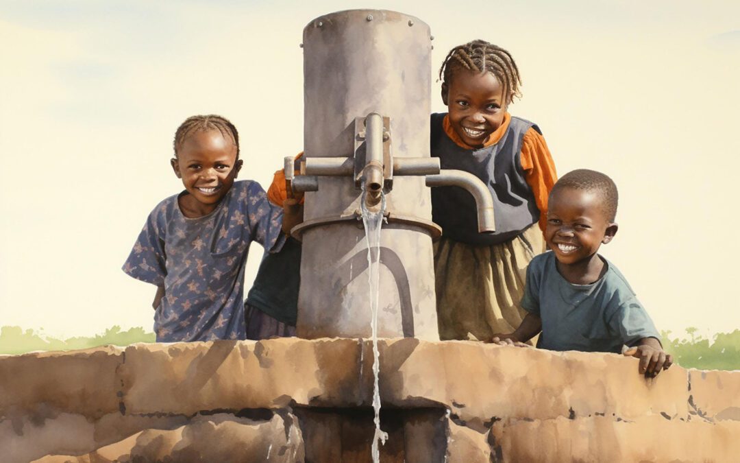 Construction de 6 forages d’eau potable dans la province de BATI